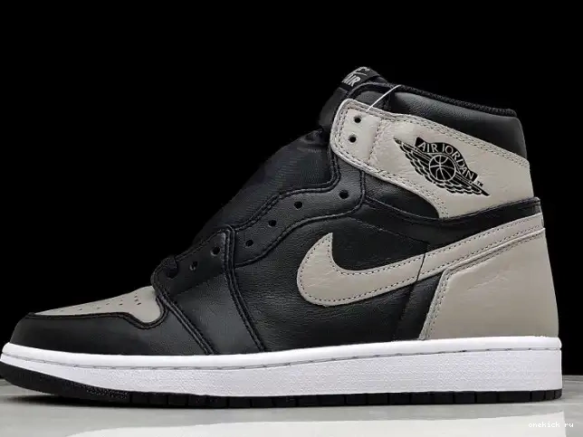 Rep Onekick OG High 555088-013 1 Shadow Air Grey Jordan Retro Black 0328